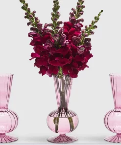 Kim Seybert TESS BUD VASE SET/3 LAVENDER