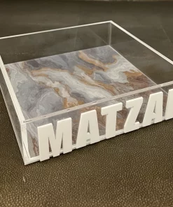 EYE CANDY SURFACE MATZAH TRAY - NEW DESIGNS!