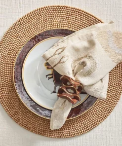 Kim Seybert THE TABLE PAVILLION NAPKIN RING SET