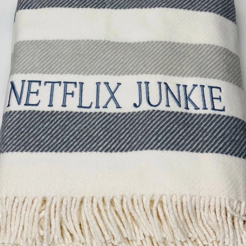 A Soft Idea NETFLIX JUNKIE THROW | VARIOUS