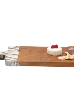 Blue Pheasant SERVING AUSTIN SWIRLED CHEESEBOARD | BROWN | LARGE