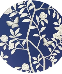 Tisch New York CHINOISERIE PLACEMAT NAVY