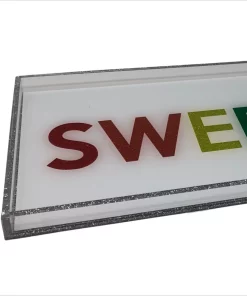 EYE CANDY RAINBOW SWEETS TRAY EYE CANDY ACRYLIC By CH