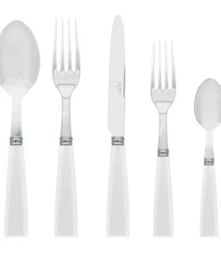 Sabre NATURA 5-PIECE FLATWARE | WHITE