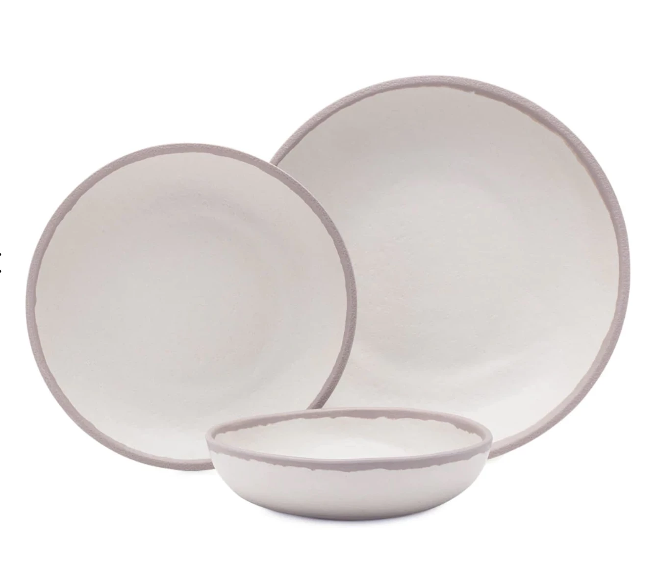 Q Squared POTTER MELAMINE DINNERWARE