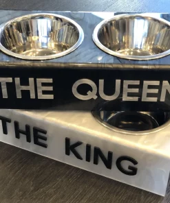 EYE CANDY DOG BOWL | "THE QUEEN"