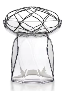 Orrefors Kosta Boda THE HOME BLOOM METAL VASE | HIGH