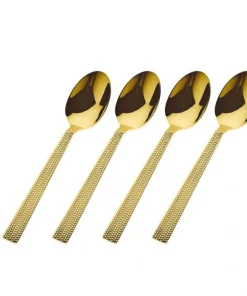 Godinger (GOD) HARRINGTON SPOON SET | GOLD | 4PC