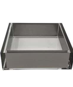 Tizo ACRYLIC COCKTAIL NAPKIN TRAY | SILVER