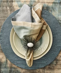 Kim Seybert CROCO PLACEMAT CADET