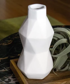 Gold Leaf ANGLE FORMED VASE THE HOME