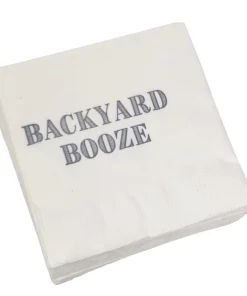 Print Appeal COCKTAIL NAPKIN PACK | BACKYARD BOOZE WINE & BAR