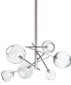 Regina Andrew Design, Inc. FURNITURE MOLTEN CHANDELIER | POLISHED NICKEL