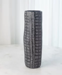 Global Views QUENCY VASES | BLACK