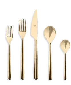 Mepra LINEA ORO 5 PIECE FLATWARE