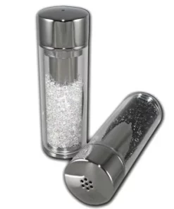 Nouvelle Collections/Artistiq CRYSTAL-FILLED SALT & PEPPER SHAKER