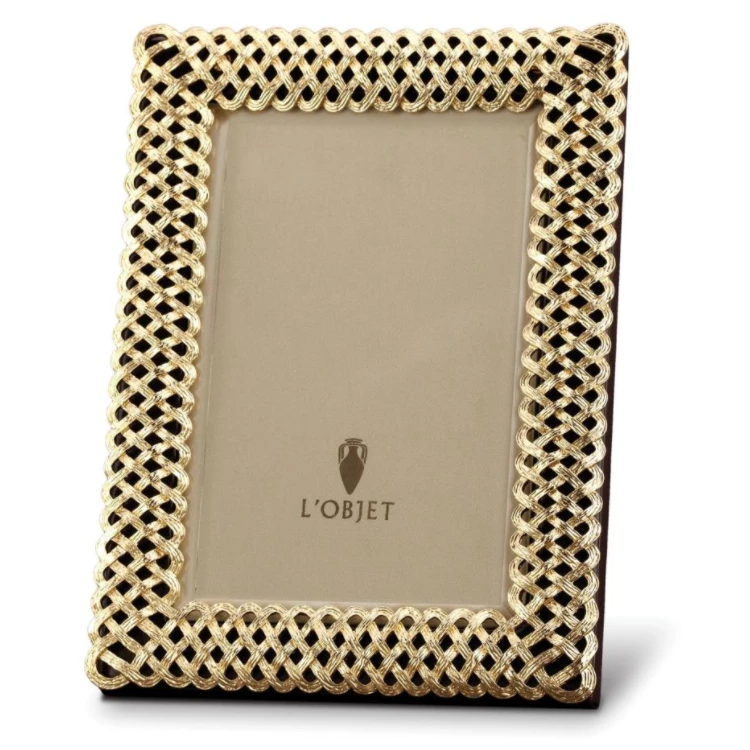 BRAID FRAME GOLD | L'OBJET THE HOME