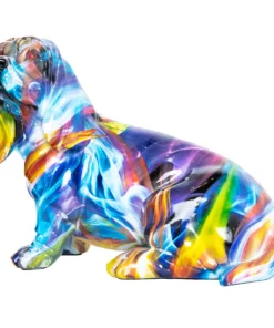 Interior Illusions Plus, Inc. SMOKE ART BASSET HOUND ART | 10" OBJECTS & TREASURES