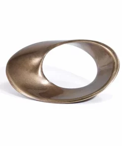 Bodrum MORGAN NAPKIN RING | BRONZE | SET 4