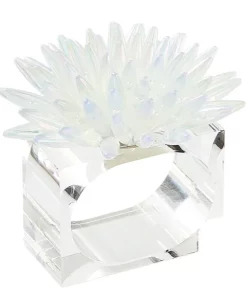 Kim Seybert MIRAGE NAPKIN RING IRIDESCENT THE TABLE