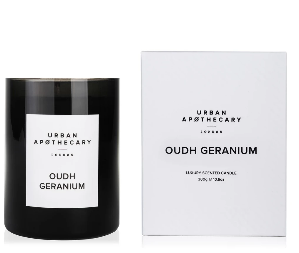 Urban Apothecary - Cie Luxe URBAN APOTHECARY CANDLE | OUDH GERANIUM CANDLELIGHT