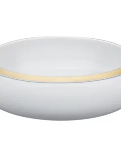 SERVING DOMO LARGE SALAD BOWL | GOLD | VISTA ALEGRE