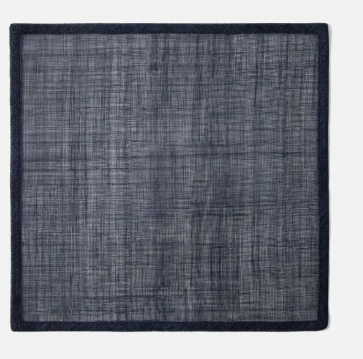 Blue Pheasant THE TABLE JUNE ABACA NAVY PLACEMAT SET NAVY