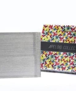 Apeloig Collection JUDAICA METALLIC ACRYLIC CHALLAH BOARD SILVER