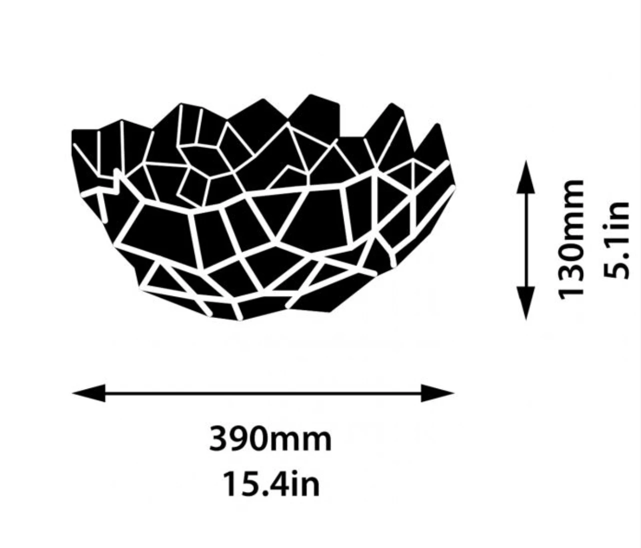 Tom Dixon BONE BOWL BRASS | LARGE