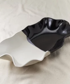 Style Union Home THE HOME WILLOW TRAY BLACK & WHITE