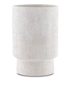 Currey & Company THE HOME TUMBURA IVORY ASH VASES