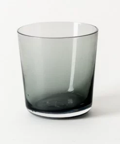 Gary Bodker DRINKWARE EVERYDAY CHARCOAL GLASS CUPS