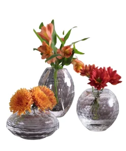 Beatriz Ball THE HOME FACETED BUD VASE | CLEAR | ROUND