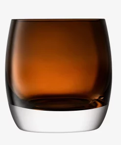 LSA International WHISKEY CLUB ICE BUCKET | BROWN AMBER
