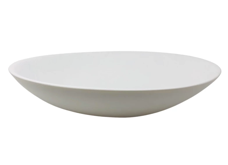 Nashi Home LUXE RESIN EVERYDAY BOWL WHITE SERVING