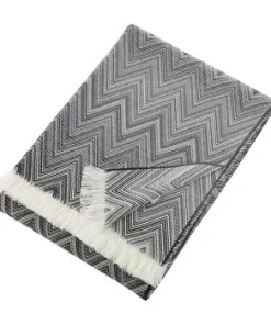 Missoni Home THE HOME MISSONI TIMMY THROW | GREY