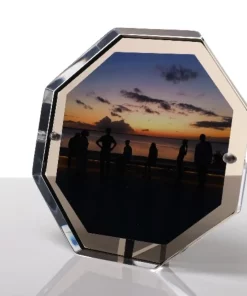 Alexandra Von Furstenberg THE HOME VOLTAGE OCTAGONAL SNAP FRAME BRONZE