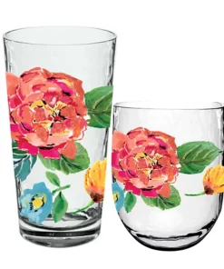 TarHong FLORA ACRYLIC DRINKWARE
