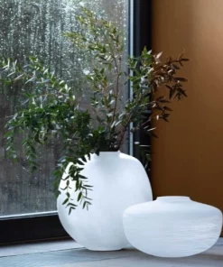 LSA International VASES & VESSELS BOULDER VASES | CHALK