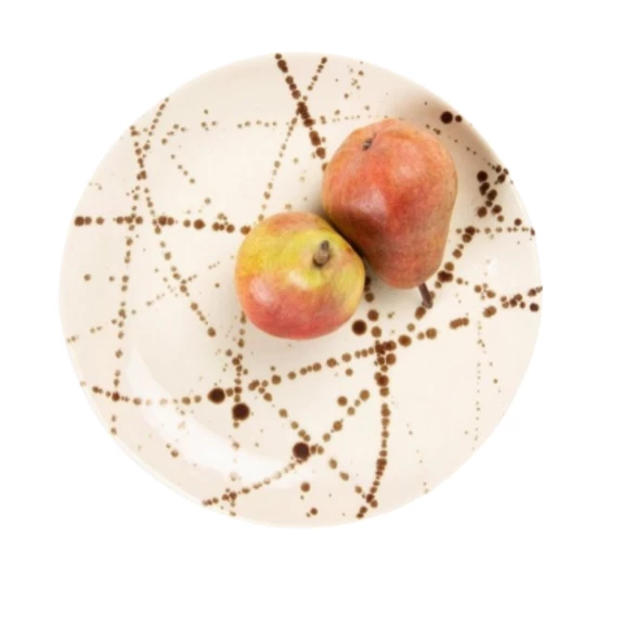 DELANEY BRONZE SPLATTER DINNERWARE | BLUE PHEASANT THE TABLE