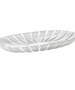 Guzzini THE SUMMER SHOP GLAZE SERVING TrAY WHITE