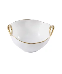 Pampa Bay SERVING GOLD HANDLE SNACK BOWL