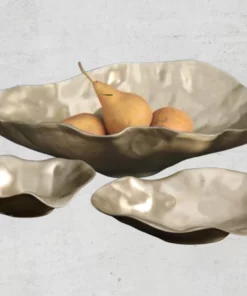 Beatriz Ball SERVING SIERRA MAIA OVAL BOWLS GOLD