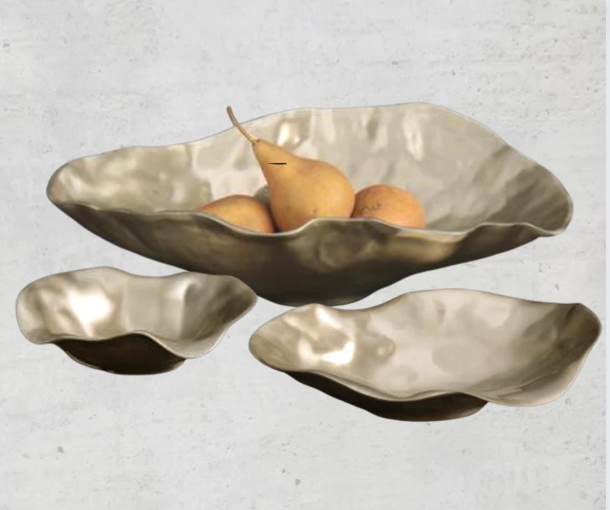 Beatriz Ball SERVING SIERRA MAIA OVAL BOWLS GOLD