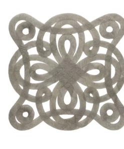 Blue Pheasant WOVEN FREDA PLACEMAT GREY SET/4