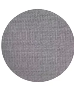 Bodrum WICKER EASY CARE PLACEMAT | ROUND | GREY
