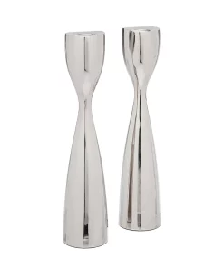 Godinger (GOD) CANDLELIGHT FACETED CANDLE HOLDER SET