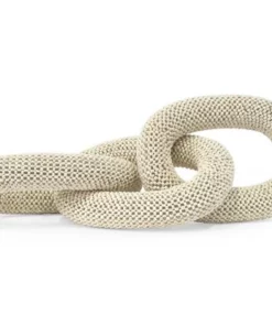 Palecek THE HOME COASTAL BEAD CHAIN LINK SCULPTURE