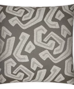 D.V. KAP Home / Canaan Company JUMA PILLOW NATURAL | 22 X 22 PILLOWS