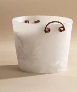 CDMX Design WINE & BAR RESIN LEATHER HANDLE CHAMPAGNE BUCKET